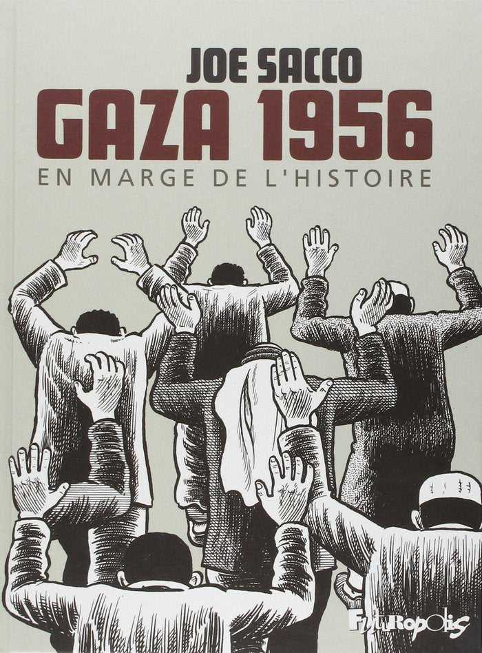 Gaza 1956, en marge de l'histoire, de Joe Sacco | portada del libro