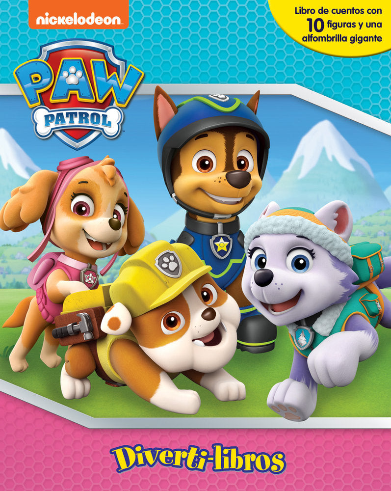 PAW PATROL GIRLS ("DIVERTI-LIBROS") PAW PATROL   PATRULLA CANINA, de AA.VV. | portada del libro