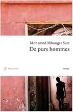 DE PURS HOMMES, de Mohamed Mbougar Sarr | portada del libro