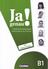 Ja genau! B1, de SCHMIDT, IMKE | portada del libro