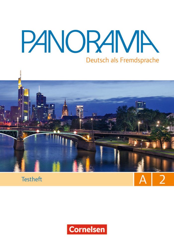 PANORAMA A2 TESTHEFT+CD | portada del libro