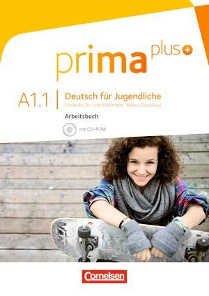 PRIMA PLUS A1.1 EJERCICIOS, de VV.AA | portada del libro