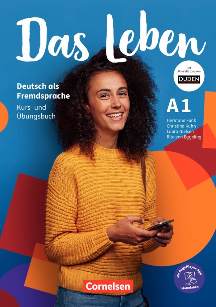 DAS LEBEN A1. LIBRO DE CURSO Y EJERCICIOS, de FUNK, HERMANN | portada del libro
