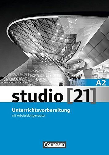 STUDIO 21 A2 LIBRO DEL PROFESOR, de CORNELSEN VERLAG GMBH 6 CO. | portada del libro