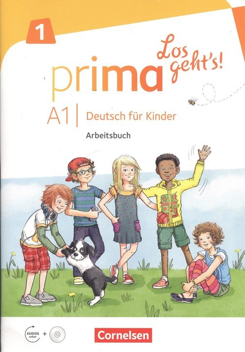 PRIMA - LOS GEHT'S! BD.1 ARBEITSBUCH, M. AUDIO-CD UND STICKERBOGE, de VVAA | portada del libro