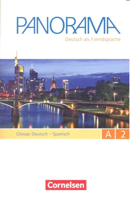 PANORAMA A2 GLOSARIO, de CORNELSEN VERLAG GMBH 6 CO. | portada del libro