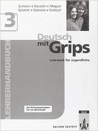 DEUTSCH MIT GRIPS 3 PROFESOR | portada del libro