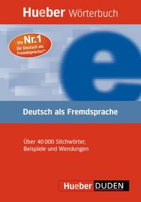 HUEBER WOERTERB.DaF einspr. (dicc.monoli, de AA. VV. | portada del libro