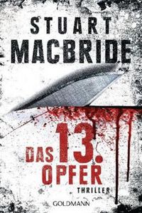 DAS 13 OPFER, de STUART MACBRIDE | portada del libro