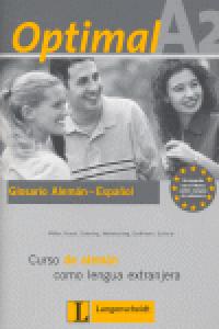 Optimal A2 glosario español, de Varios autores | portada del libro