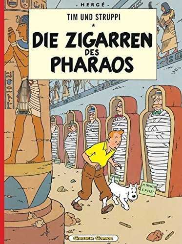 Tim 03/Die Zigarren des Pharaos (alemán), de HERGE | portada del libro