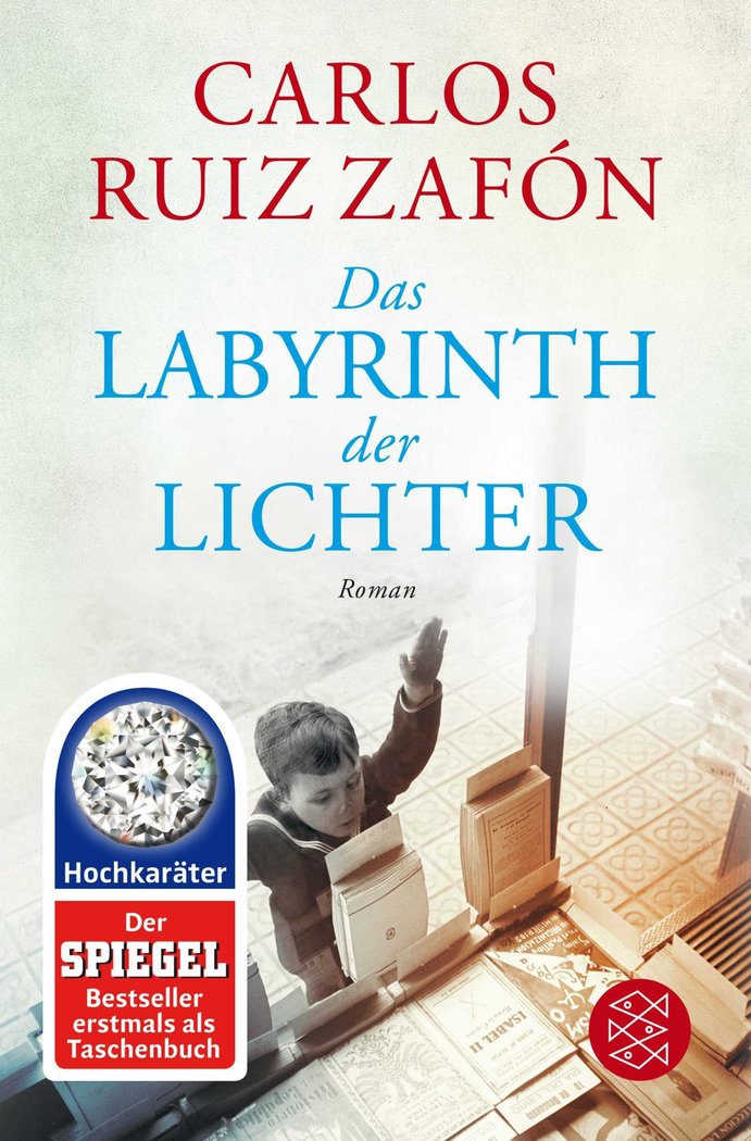 DAS LABYRINTH DER LICHTER, de Carlos Ruiz Zafón | portada del libro