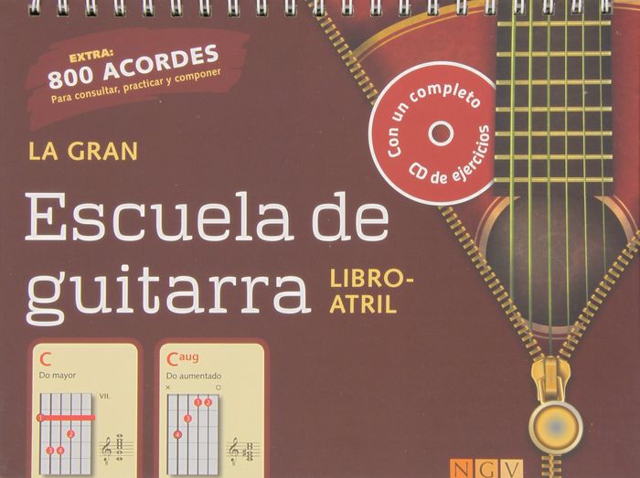 GRAN ESCUELA DE GUITARRA, LA (LIBRO ATRIL) | portada del libro