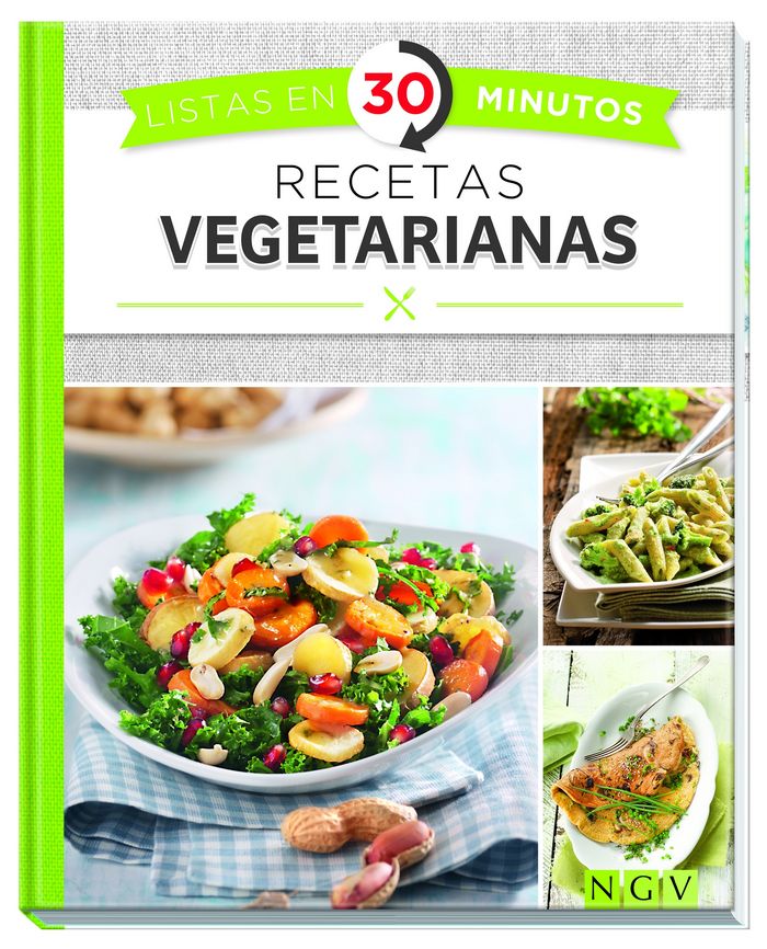 RECETAS VEGETARIANAS | portada del libro