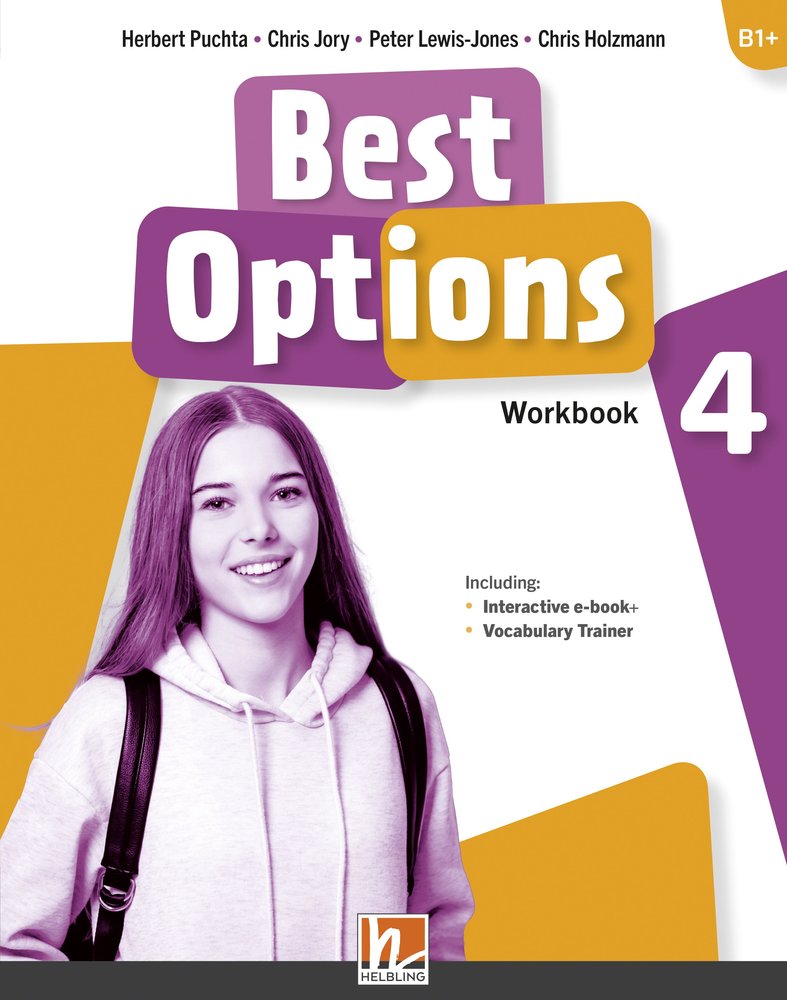 BEST OPTIONS 4 WORKBOOK 1 APP + EZONE, de VARIOS AUTORES | portada del libro