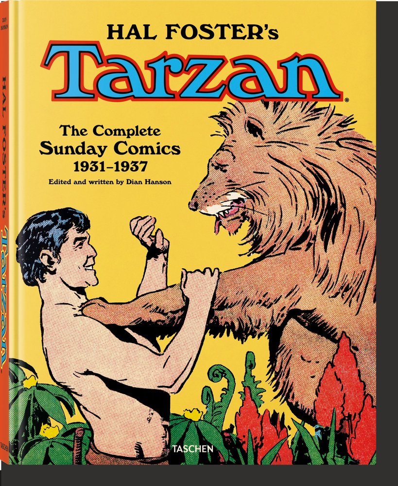 TARZAN, SUNDAY COMICS, V1, HAL FOSTER | portada del libro
