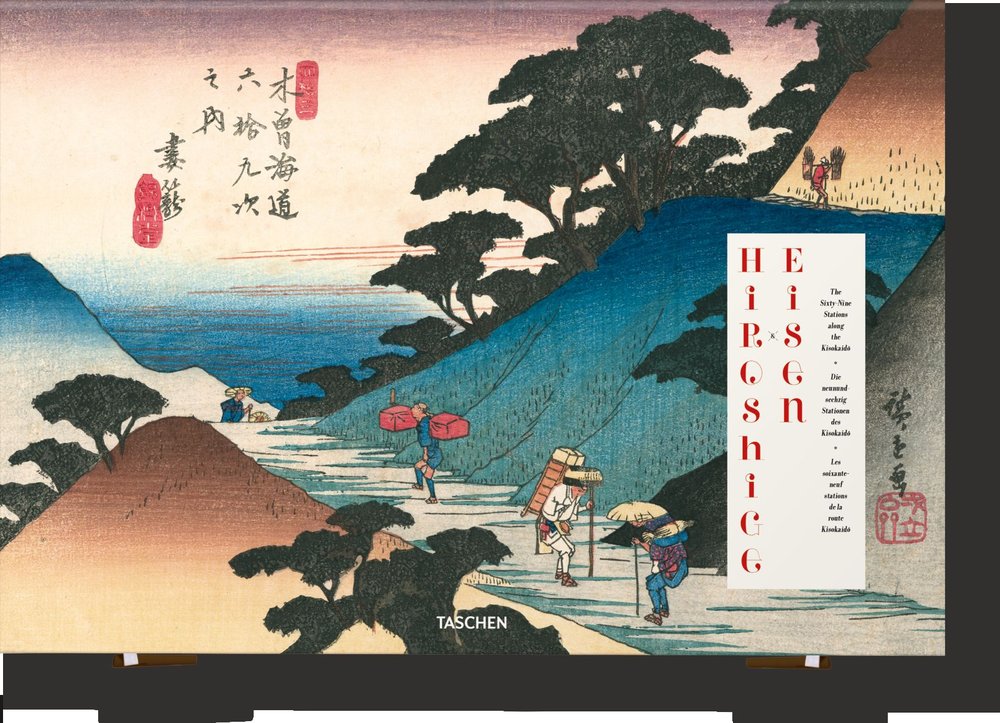 HIROSHIGE & EISEN. THE SIXTY-NINE STATIONS ALONG THE KISOKAIDO, de PAGET, RHIANNON | portada del libro