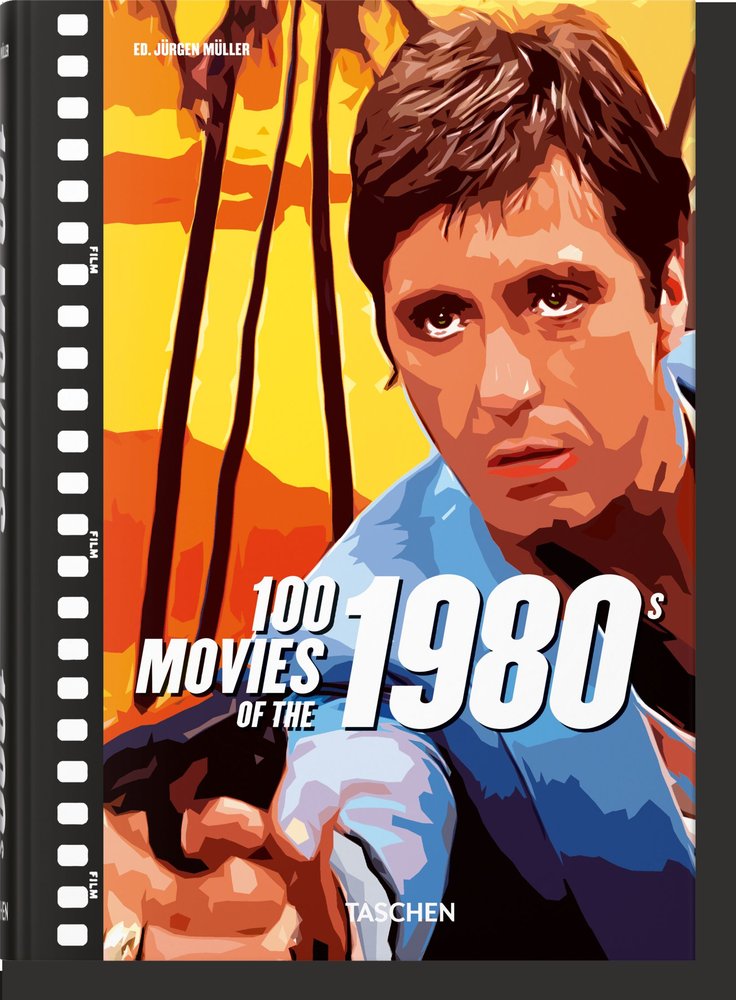 100 MOVIES OF THE 1980S | portada del libro
