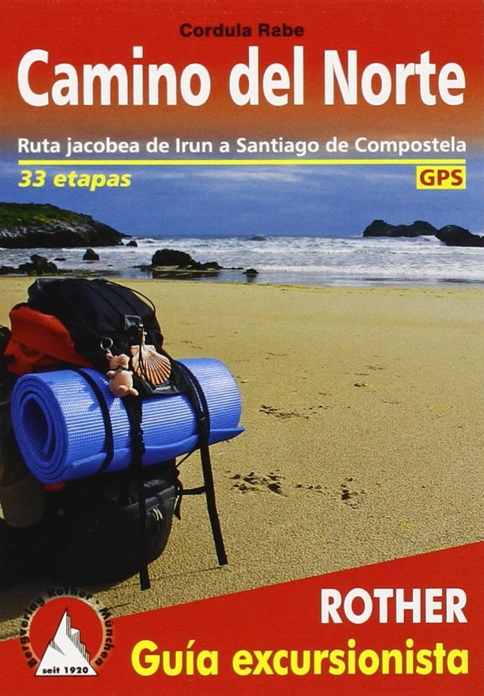 CAMINO DEL NORTE - ROTHER GUIA DEL EXCURSIONISTA, de RABE, CORDULA | portada del libro