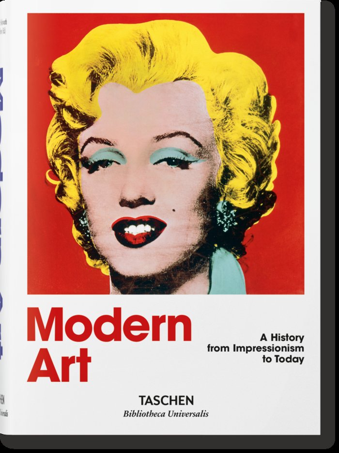 Arte moderno. Una historia desde el impresionismo hasta hoy, de Holzwarth, Hans Werner | portada del libro