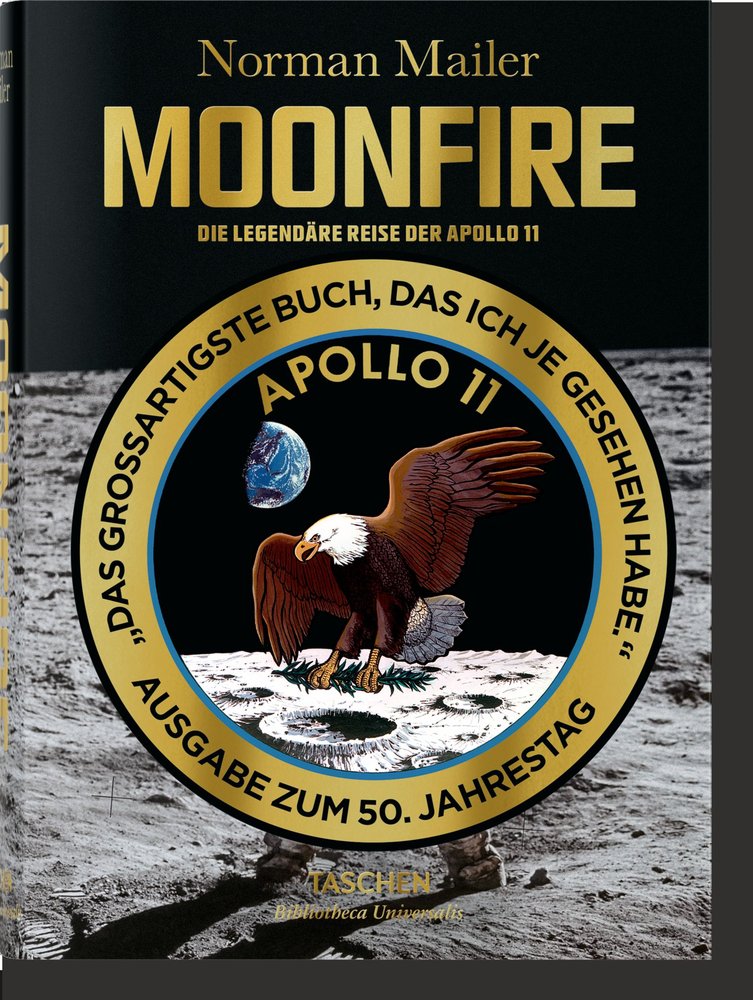NORMAN MAILER MOONFIRE DIE LEGENDRE REISE DER APOLLO 11 | portada del libro
