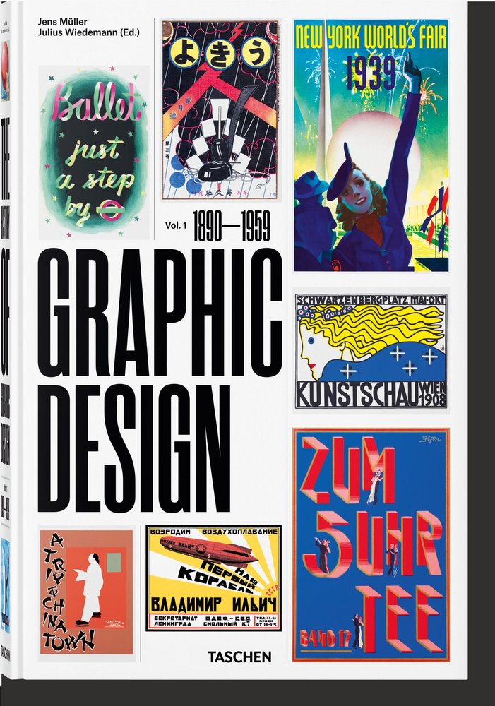 The History of Graphic Design. Vol. 1. 1890?1959, de , Müller, Jens | portada del libro