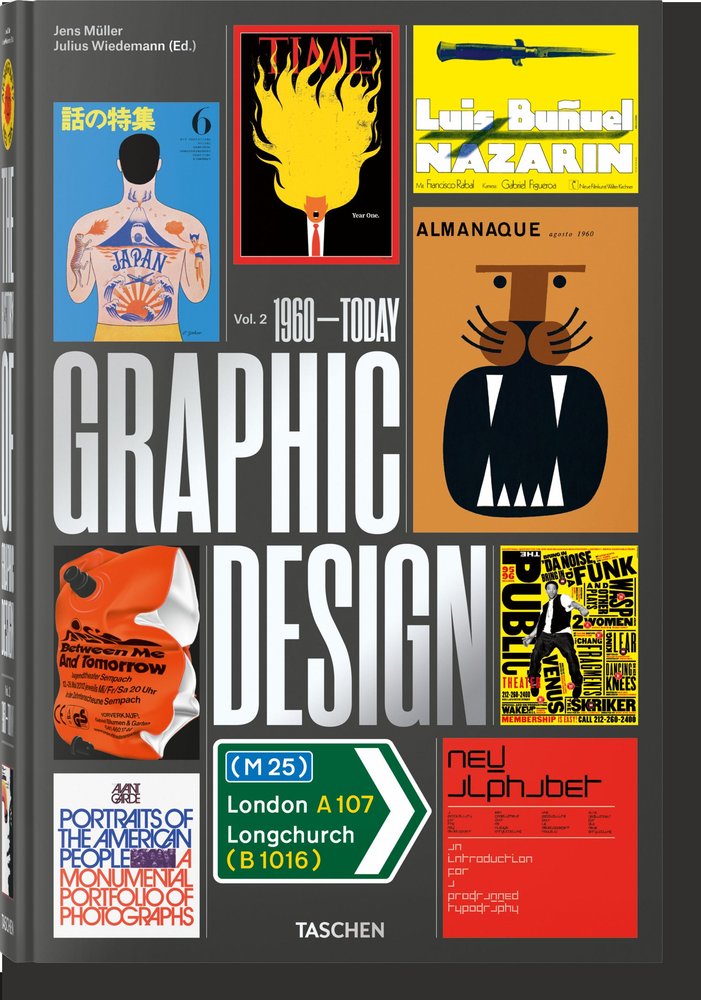 The History of Graphic Design. Vol. 2. 1960-Today, de , Müller, Jens | portada del libro