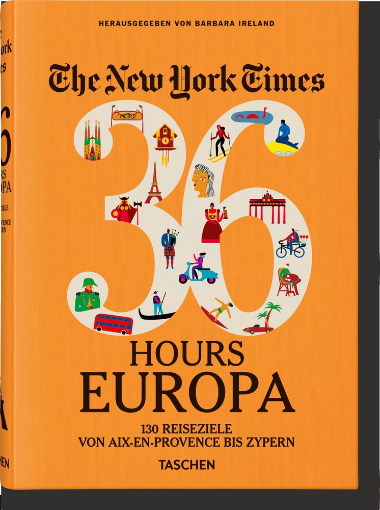 THE NEW YORK TIMES 36 HOURS EUROPA 3 AUFLAGE | portada del libro