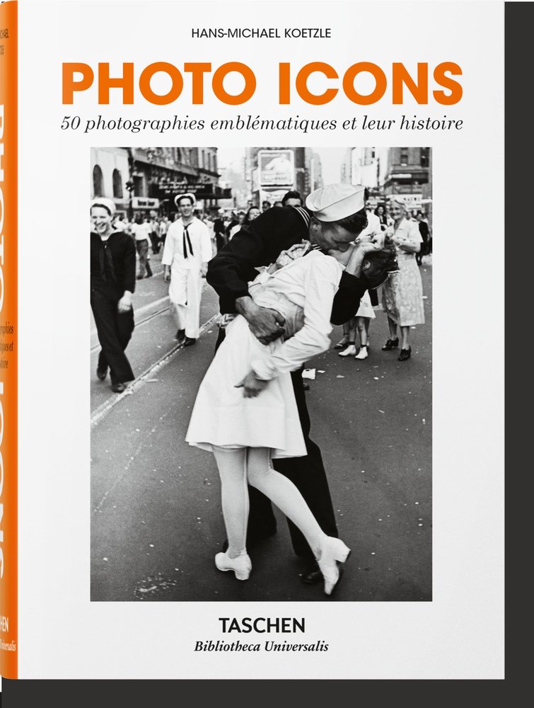 PHOTO ICONS 50 PHOTOGRAPHIES EMBLMATIQUES ET LEUR HISTOIRE | portada del libro