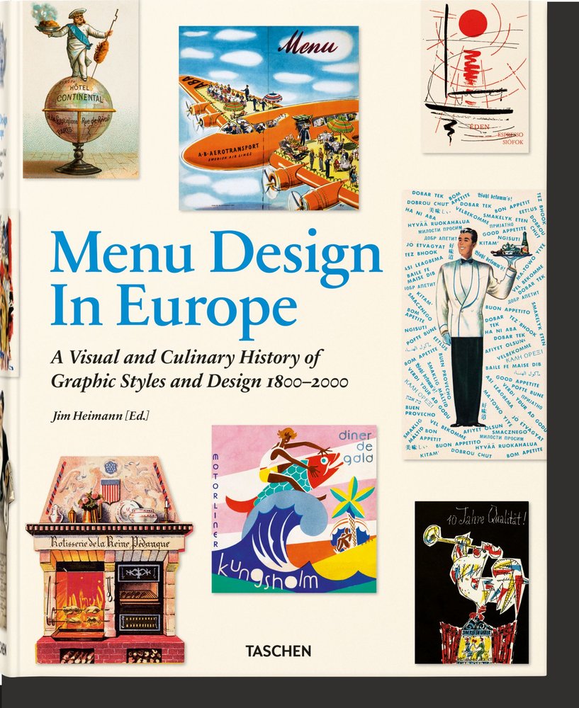 Menu Design in Europe, de , Heller, Steven | portada del libro