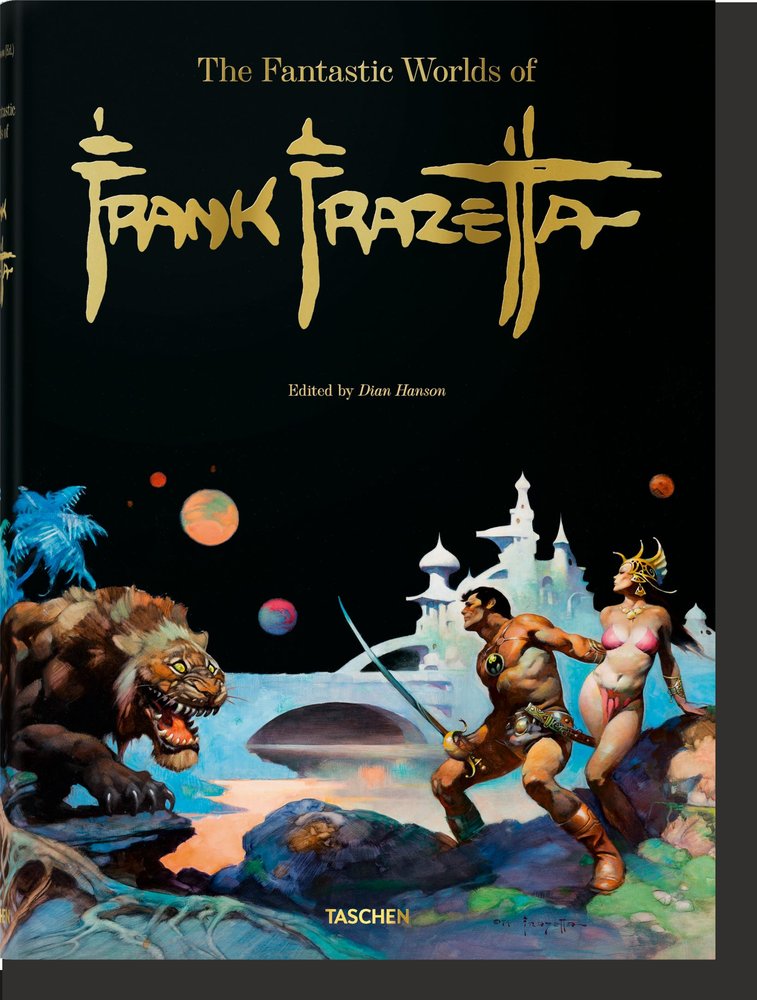 The Fantastic Worlds of Frank Frazetta, de , Nadel, Dan | portada del libro