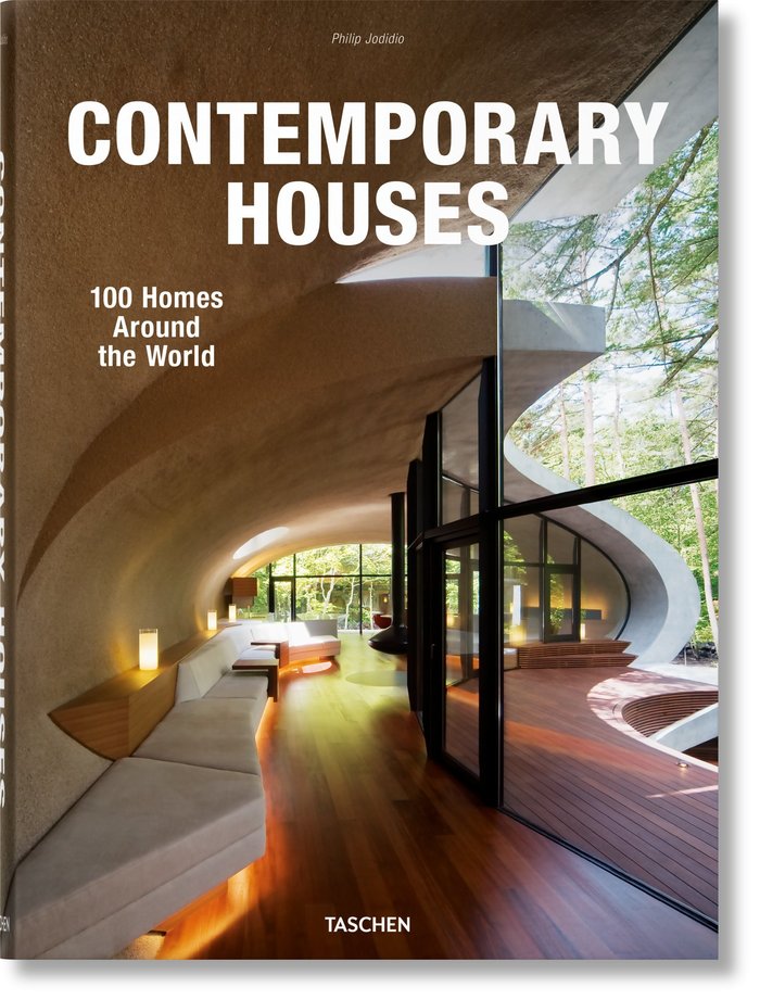 Contemporary Houses. 100 Homes Around the World, de , Jodidio, Philip | portada del libro