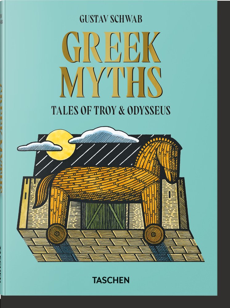 GREEK MYTHS, de SCHWAB, GUSTAV | portada del libro