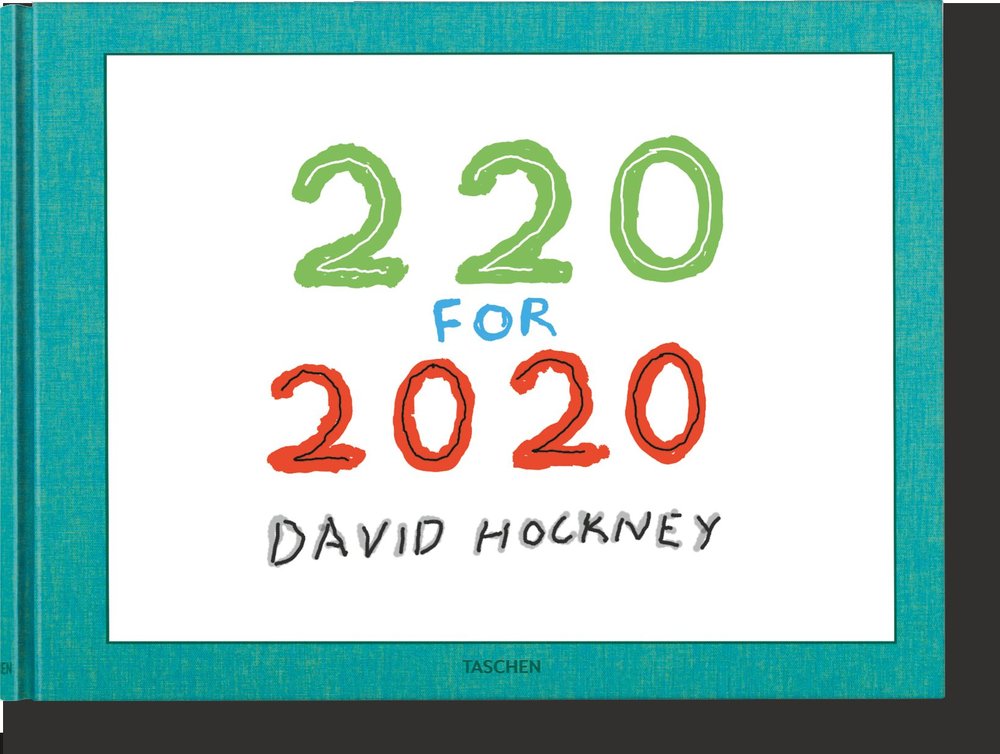 DAVID HOCKNEY. 220 FOR 2020 | portada del libro