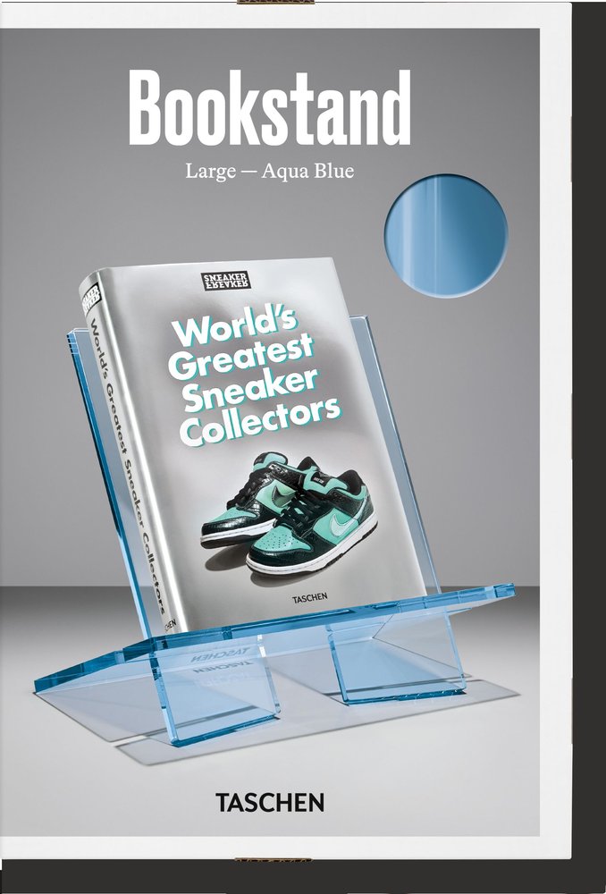 BOOKSTAND. LARGE. AQUA BLUE | portada del libro