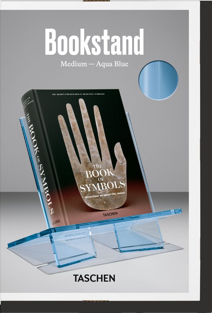 BOOKSTAND. MEDIUM. AQUA BLUE | portada del libro