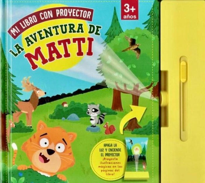 MI LIBRO CON PROYECTOR LA AVENTURA DE MATTI | portada del libro