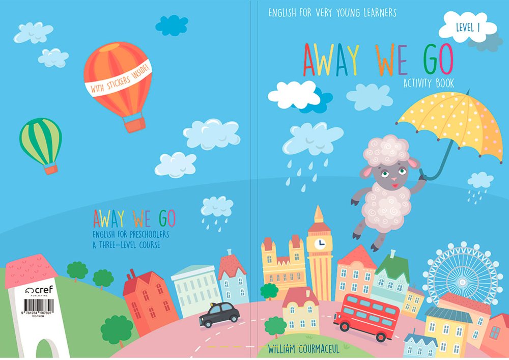 Away We Go - Activity Book - Level 1, de COURMACEUL | portada del libro