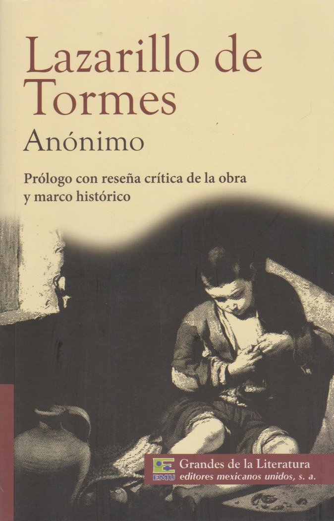 LAZARILLO DE TORMES, de ., ANÓNIMO | portada del libro
