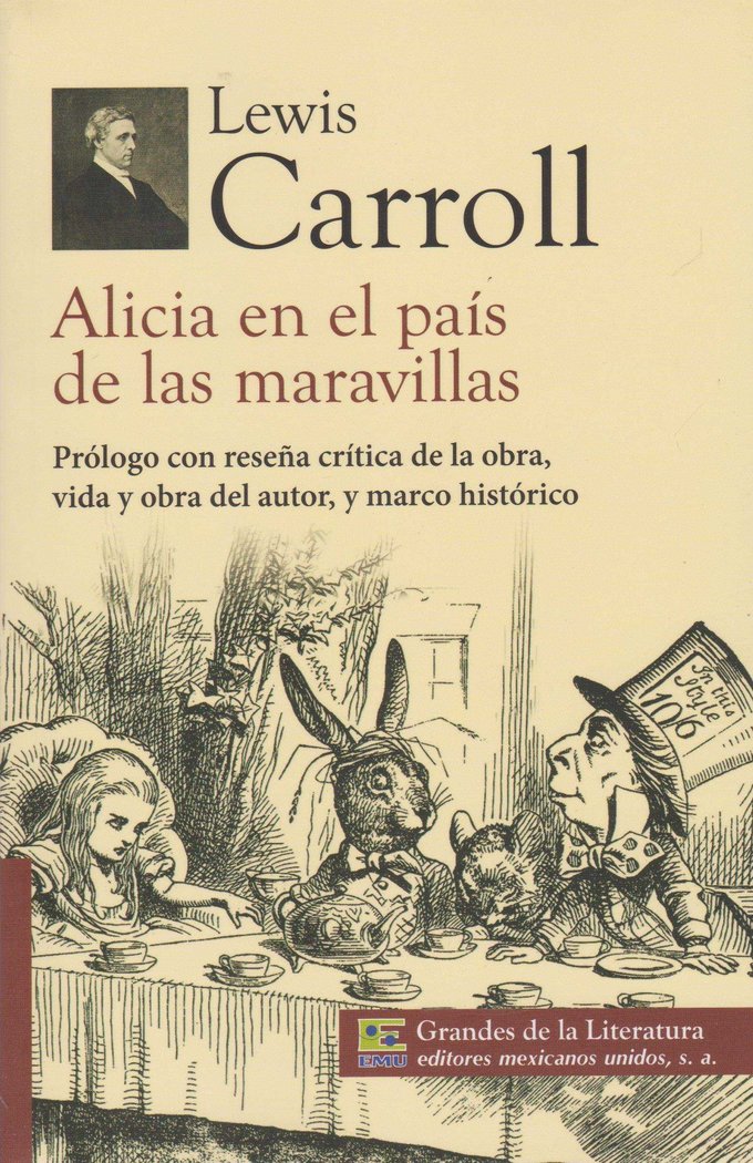 ALICIA EN EL PAIS DE LAS MARAVILLAS, de CARROL, LEWIS | portada del libro