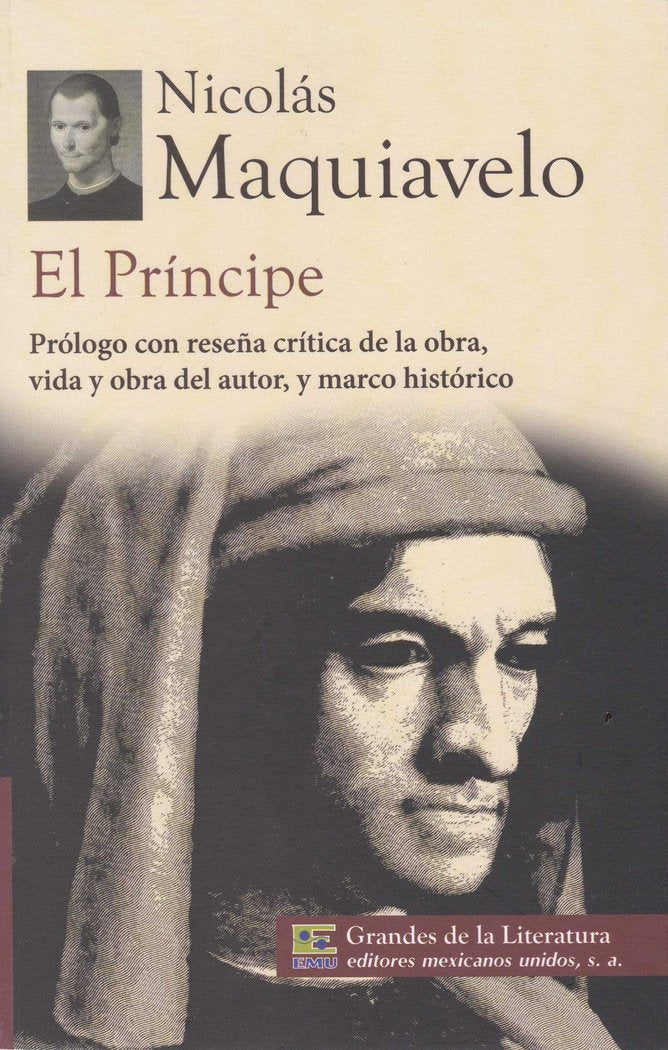 PRINCIPE, EL, de MAQUIAVELO, NICOLÁS | portada del libro