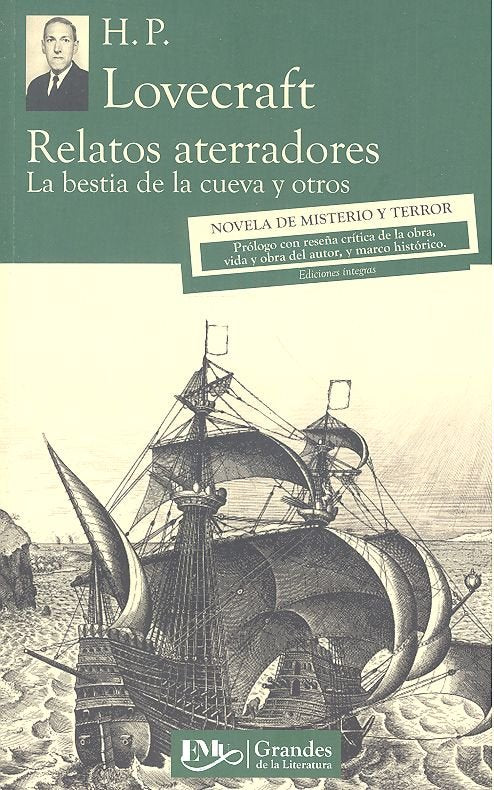 RELATOS ATERRADORES, de LOVECRAFT, H.P. | portada del libro