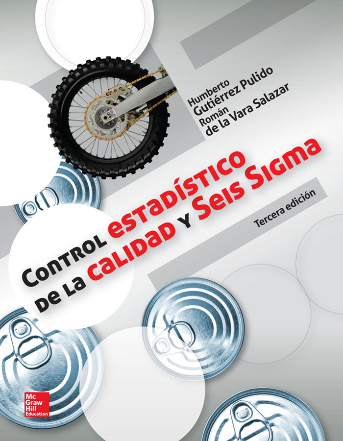 CONTROL ESTADISTICO DE LA CALIDAD Y SEIS SIGMA, de Gutiérrez Pulido,Humberto | portada del libro