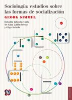 Sociolog¡a, de Georg Simmel | portada del libro