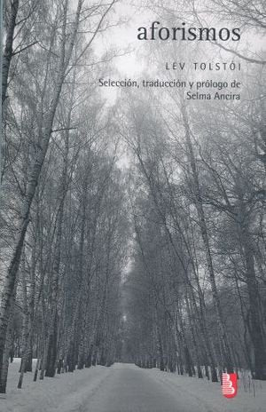 Aforismos, de TOLSTOI,LEV | portada del libro