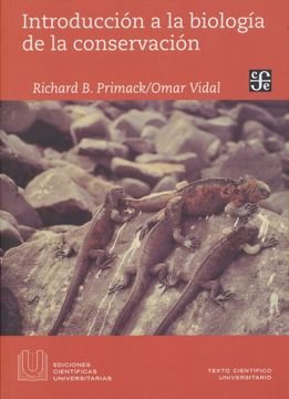 INTRODUCCION A LA BIOLOGIA DE LA CONSERVACION, de RICHARD B. PRIMACK | portada del libro