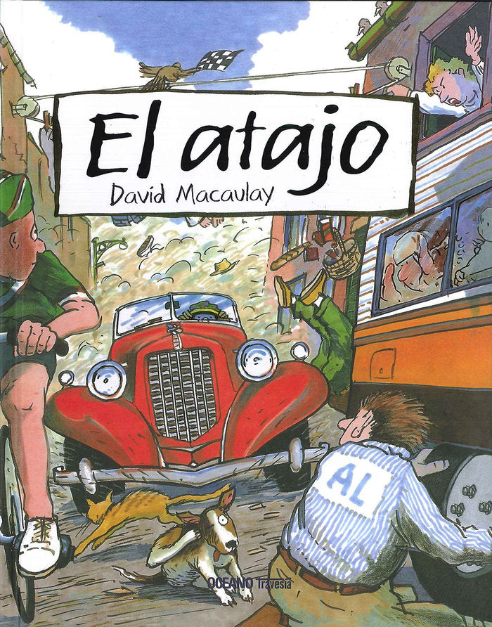 El atajo, de Macaulay, David | portada del libro