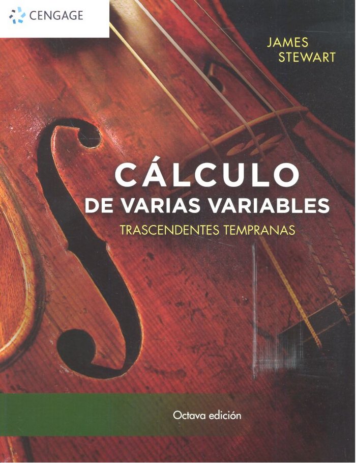 CALCULO DE VARIAS VARIABLES 8ED. -TRASCENDENTES TEMPRANAS-, de STEWART | portada del libro