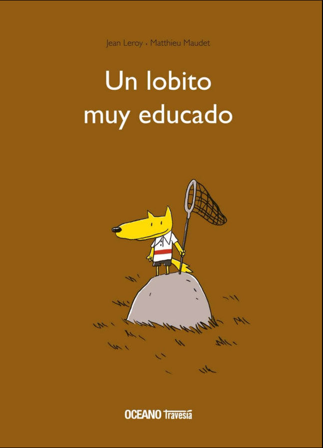 Un lobito muy educado, de Leroy, Jean | portada del libro