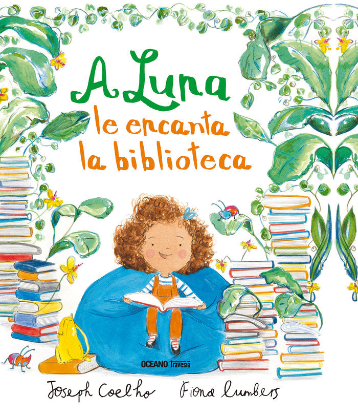 A Luna le encanta la biblioteca, de Coelho, Joseph | portada del libro